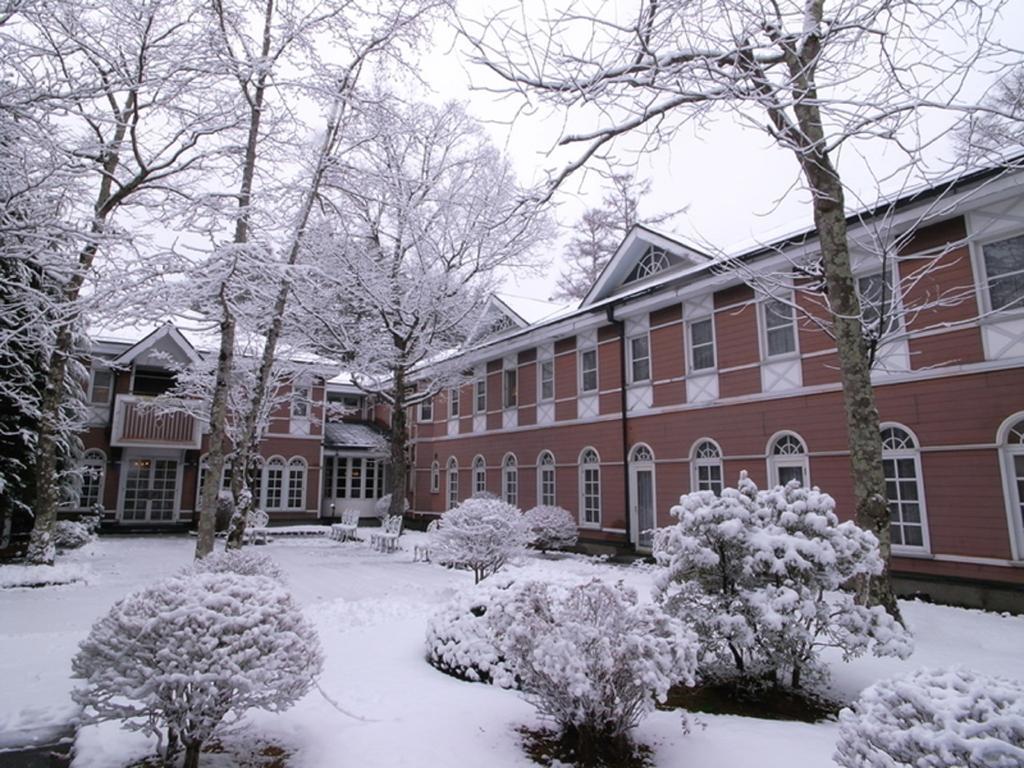 Kyu Karuizawa Hotel Otowa No Mori Exteriör bild