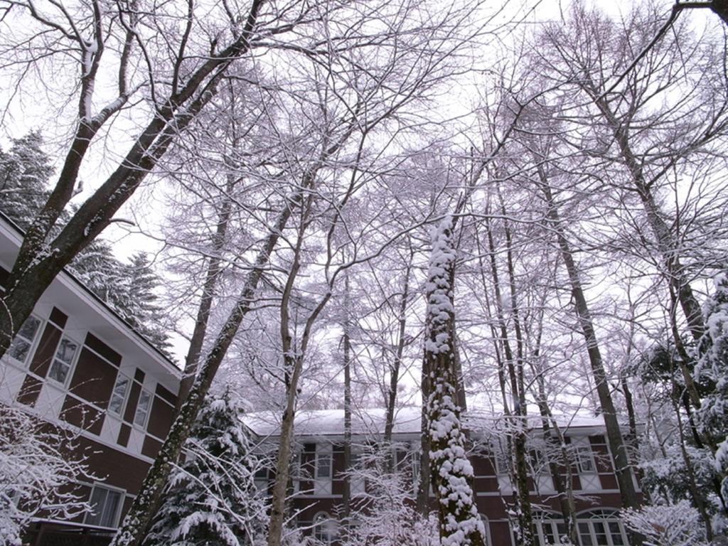 Kyu Karuizawa Hotel Otowa No Mori Exteriör bild