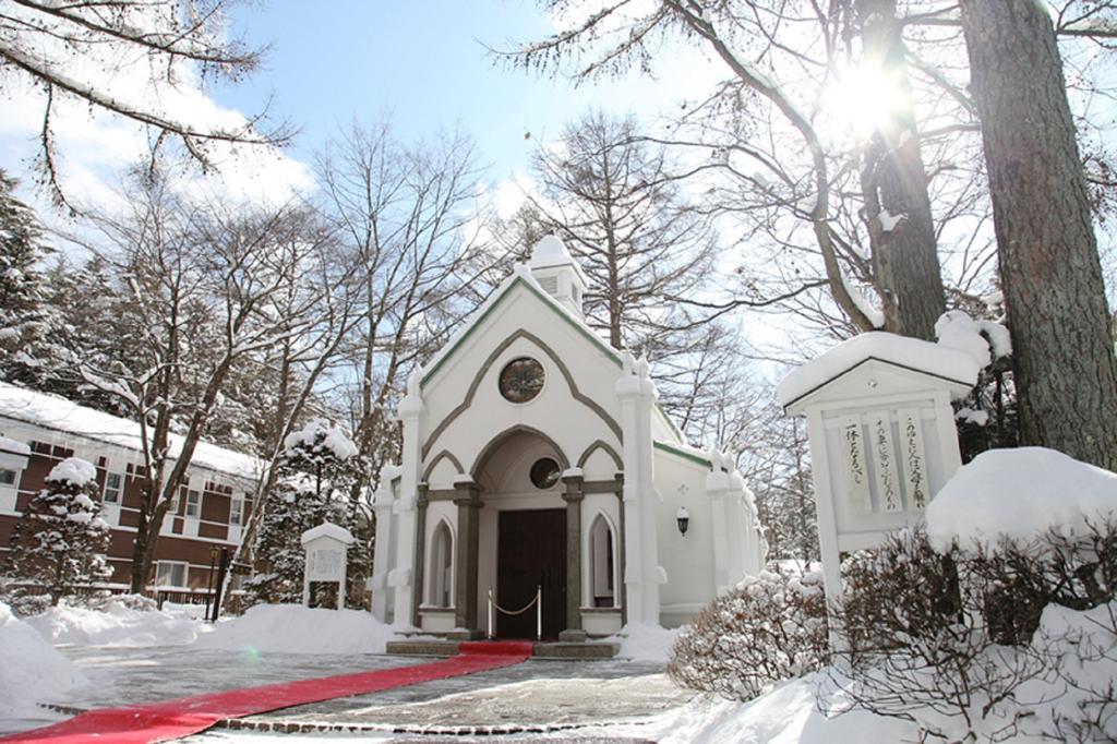 Kyu Karuizawa Hotel Otowa No Mori Exteriör bild